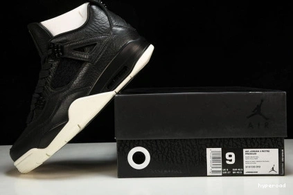 Hyperoad Jordan Retro 4 Hair Pony Black 0905